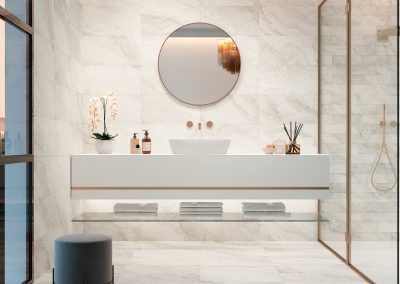 Arctic Ivory Bathroom