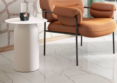 Folina Calacatta Reception Chair