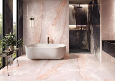 Ink Pink Bathroom
