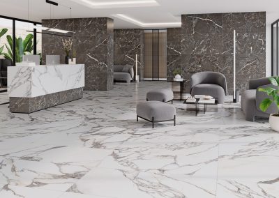 Verona Basalt and White Living