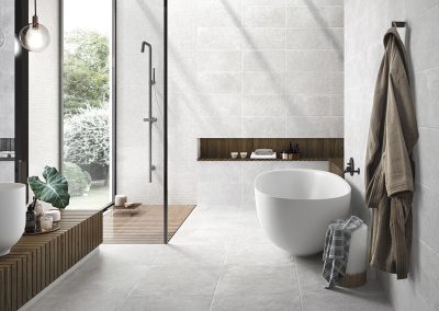 Castelli White Bathroom