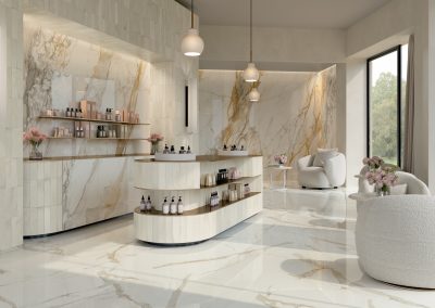 Opera Gold Beauty Salon Desk